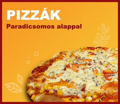 Paradicsomos alapú pizzák