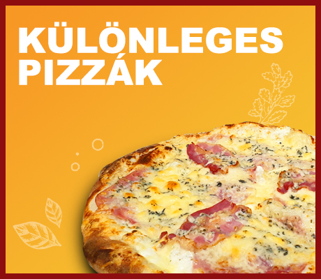 Különleges pizzák